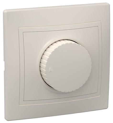 Iek EDK10-K33-03-DM ВСР10-1-0-ККм Светорегулятор поворот КВАРТА (кремовый) фото 1