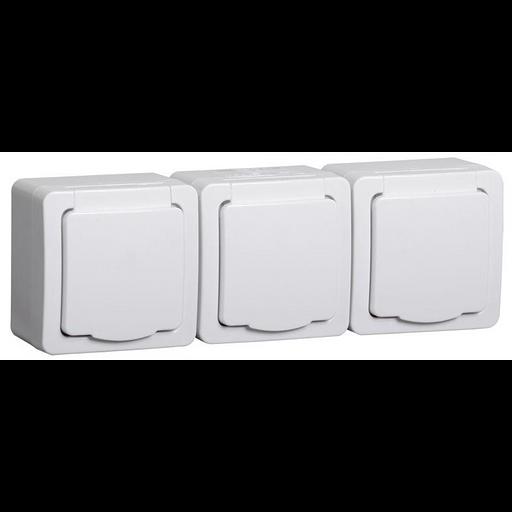 Iek ERMP32-K01-16-54-EC РСб23-3-ГПБб роз 3м с з/к о/у IP54 (белый) ГЕРМЕС PLUS фото 1