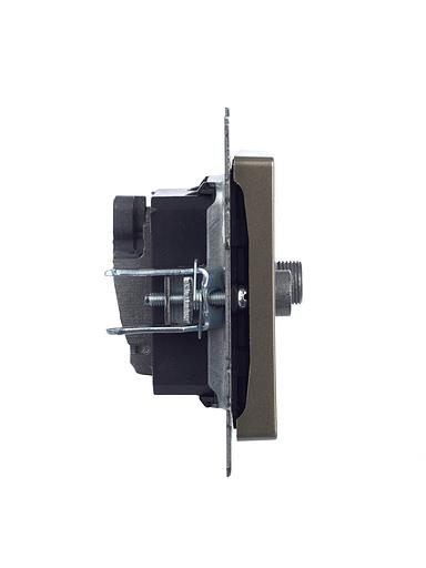 IEK BR-AF20-O-K37 BRITE Роз. двойная TV+SAT РТВ/РСп12-БрШ шамп. фото 3