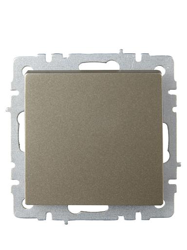 IEK BR-V12-0-10-K37 BRITE Выключ. 1-кл. прох. 10А ВС10-1-6-БрШ шамп. фото 2