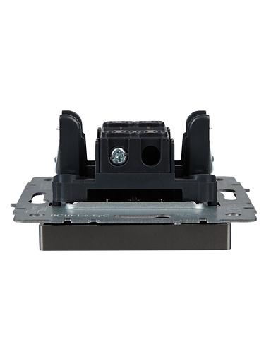 IEK BR-V12-0-10-K46 BRITE Выключ. 1-кл. прох. 10А ВС10-1-6-БрС сталь фото 4
