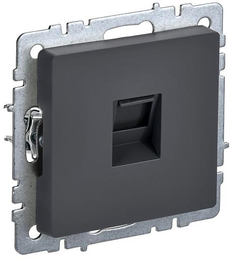 IEK BR-K10-1-K53 BRITE Роз. комп. RJ45 кат.5E РК10-БрГ граф. фото 1