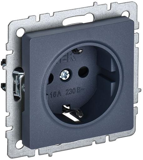 IEK BR-R11-16-K35 BRITE Роз. с з/к без з/ш 16А РС11-1-0-БрМ мар. фото 1