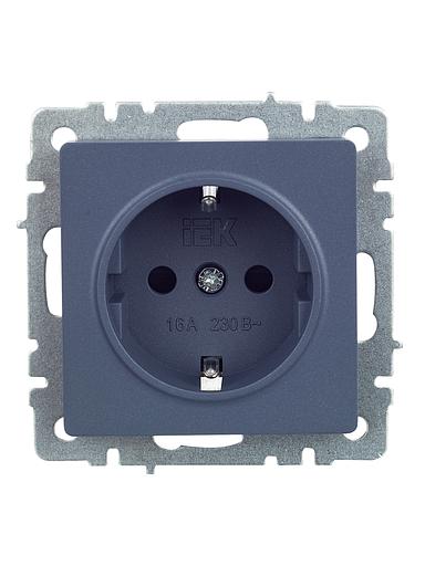 IEK BR-R14-16-K35 BRITE Роз. с з/к/ш 16А РС14-1-0-БрМ мар. фото 2