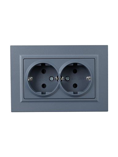 IEK BR-R24-16-K35-F BRITE Роз. 2-я с з/к/ш 16А в сб. РСш12-3-БрМ мар. фото 2