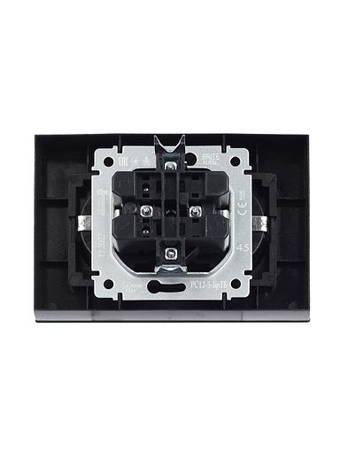 IEK BR-R21-16-K45-F BRITE Роз. 2-я с з/к без з/ш 16А в сб. РС12-3-БрТБ бр. фото 4