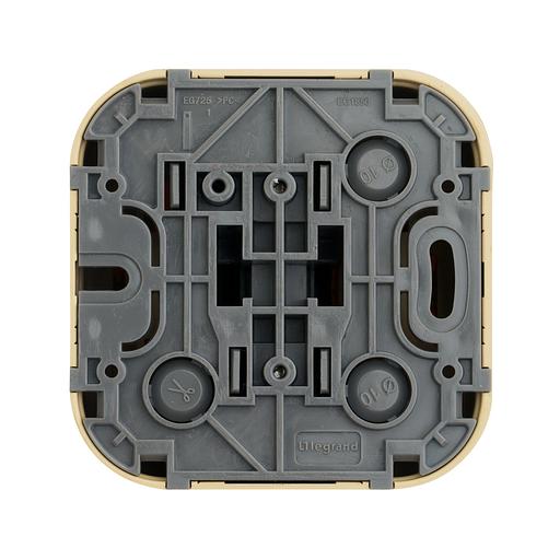 Legrand 782260 Выключатель 10A одноклавишный Quteo (Дерево) фото 4