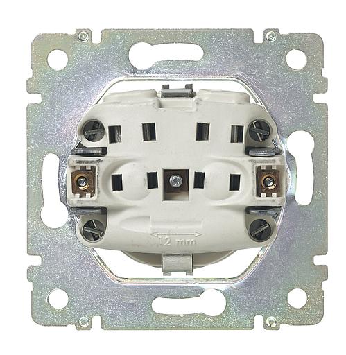 Legrand 774122 Розетка Valena с заземлением, автозажим, слоновая кость фото 1