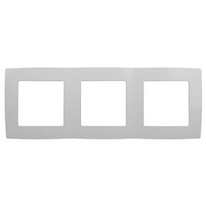 Эра Б0014761 12-5003-01 Рамка на 3 поста, Эра12, белый фото 1