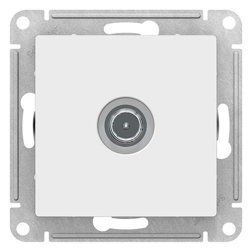 Systeme electric ATN000191 ATLASDESIGN TV РОЗЕТКА оконечная 1DB, механизм, БЕЛЫЙ фото 1