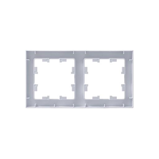 Systeme electric ATN000102 ATLASDESIGN 2-постовая РАМКА, универсальная, БЕЛЫЙ фото 3