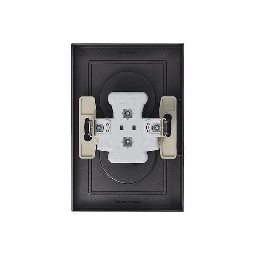 Systeme electric ATN000620 ATLASDESIGN РОЗЕТКА двойная без заземления,16А, в сборе, МОККО фото 3
