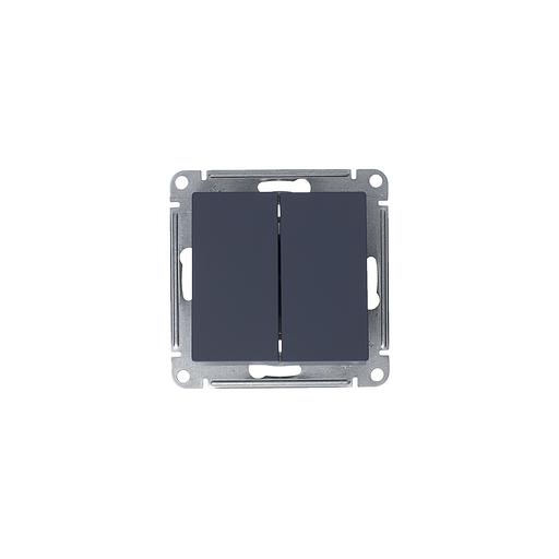 Systeme electric ATN000751 ATLASDESIGN 2-клавишный ВЫКЛЮЧАТЕЛЬ, сх.5, 10АХ, механизм, ГРИФЕЛЬ фото 4
