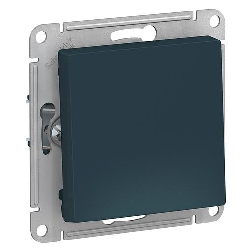 Systeme electric ATN000811 ATLASDESIGN 1-клавишный ВЫКЛЮЧАТЕЛЬ, сх.1, 10АХ, механизм, ИЗУМРУД фото 1