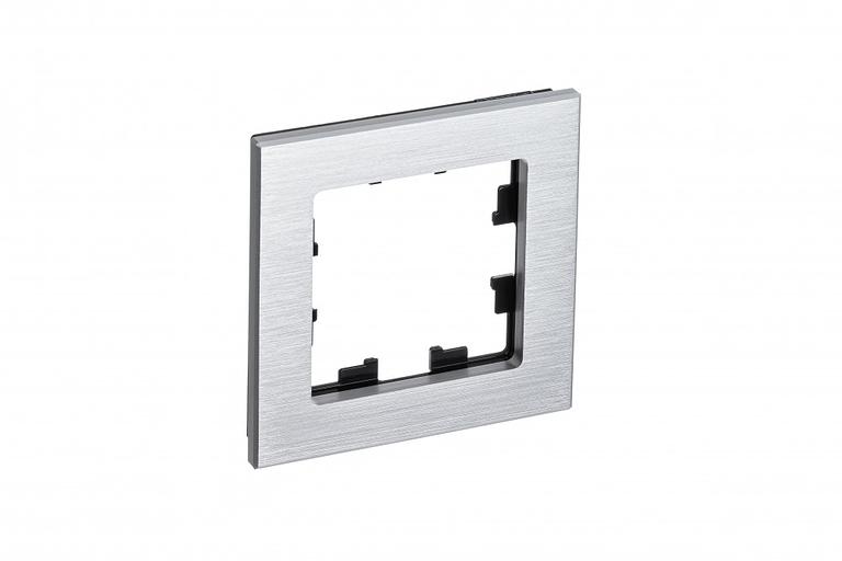 Systeme electric ATN312101 Рамка 1-постовая ATLASDESIGN NATURE, МЕТАЛЛ СЕРЕБРО фото 2