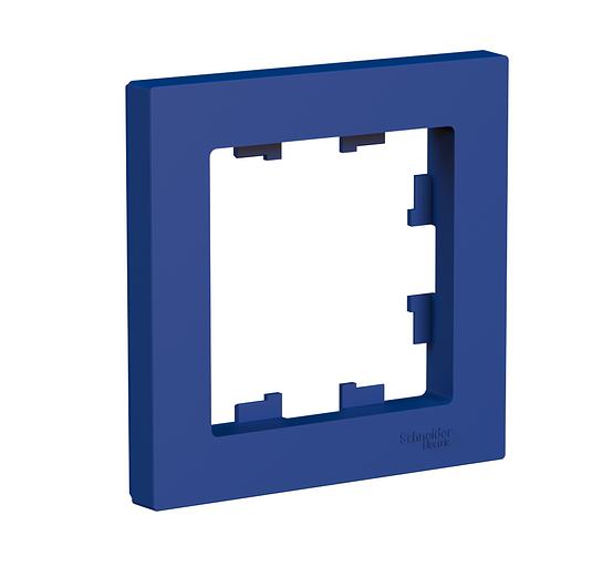 Systeme electric ATN001101 ATLASDESIGN рамка однопостовая, АКВАМАРИН фото 2