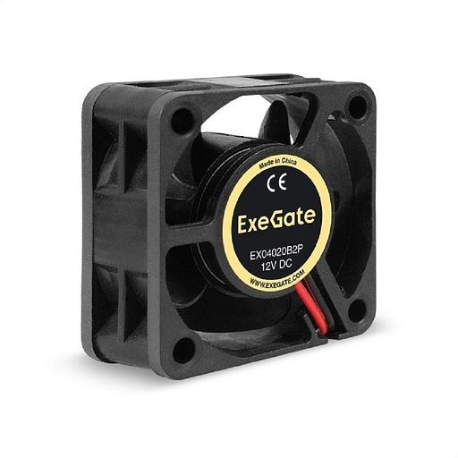 Exegate EX295219RUS Вентилятор 12В DC ExeGate EX04020B2P (40x40x20 мм, 2-Ball (двойной шарикоподшипник), 2pin, 7000RPM, 30dBA) фото 1