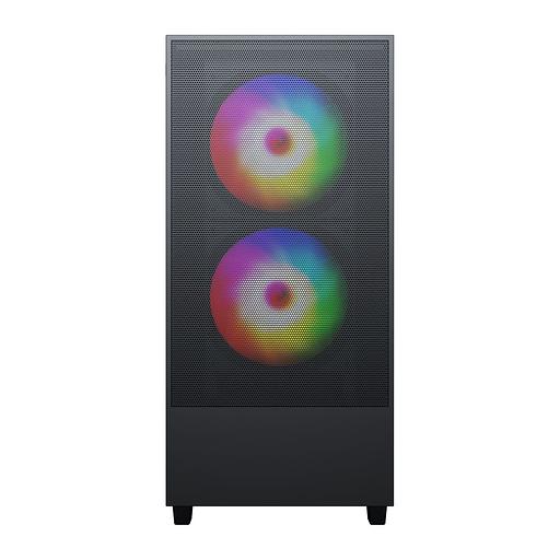 ACD Citadel 106 ATX, Black, USB3.0*1, USB*2+HD audio,1*12cm ARGB rear+2*14cm ARGB front,TG фото 2