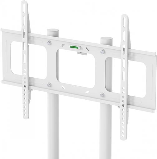 Стойка для телевизора Cactus CS-ST04, 37-70", напольный, мобильный, белый [cs-st04wt] фото 4