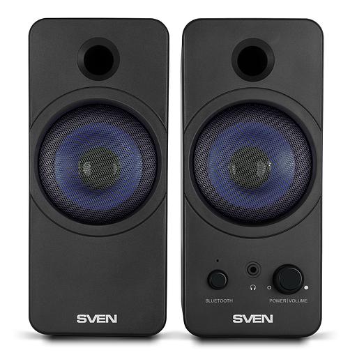 АС SVEN 431, чёрный, USB, акустическая система 2.0, мощность 2x3 Вт(RMS), Bluetooth Sven SV-016296 фото 2