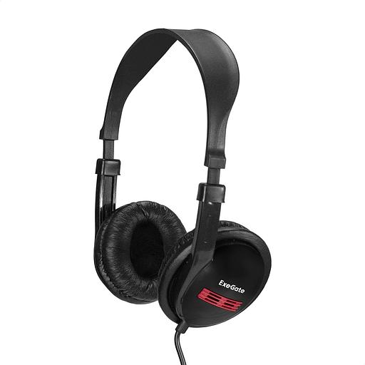 Exegate EX295314RUS Полноразмерные наушники с микрофоном (гарнитура) ExeGate Office HS-120S (2x3.5мм, динамик 40мм, 20-20000Гц, длина кабеля 2м, регулировка громкости) фото 1