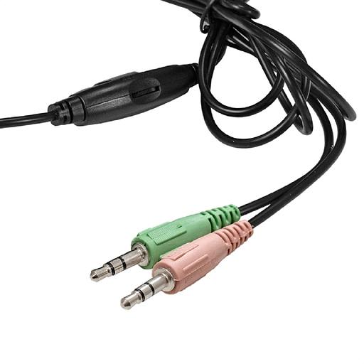 Exegate EX295315RUS Полноразмерные наушники с микрофоном (гарнитура) ExeGate Office HS-130S (2x3.5мм, динамик 40мм, 20-20000Гц, длина кабеля 2.2м, регулировка громкости) фото 3