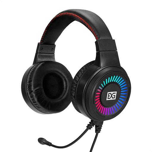 Exegate EX295316RUS Полноразмерные игровые наушники с микрофоном (гарнитура) ExeGate Gaming HS-520G (USB, 2x3.5мм, динамик 40мм, 20-20000Гц, длина кабеля 2.5м, регулировка громкости, RGB подсветка) фото 1