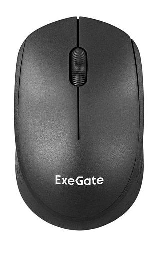 Exegate EX295309RUS Беспроводная мышь ExeGate Professional Standard SR-9038 (радиоканал 2,4 ГГц, USB, оптическая, 1200dpi, 3 кнопки и колесо прокрутки, черная, Color Box) фото 3