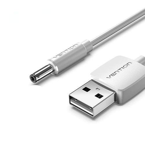Кабель Vention USB AM/DC-jack 3.5мм M - 1м Белый Vention CEXWF фото 1