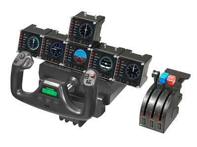 945-000008 Logitech G Saitek Pro Flight Instrument Panel - EMEA фото 4