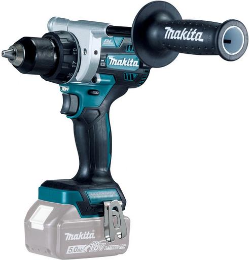 Makita DDF486Z Дрель ак б\щет,18В,Li-ion,БЗП-13мм,0-550\2100об\м,130\65Нм,2.6кг,кор,бок рук,б\акк и з\у,XPT фото 1