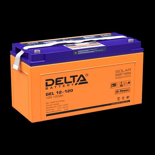 Аккумуляторная батарея DELTA BATTERY GEL 12-120 фото 1
