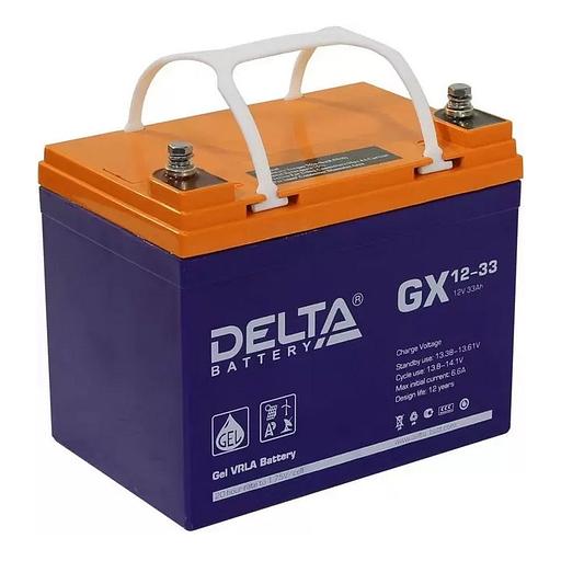 Аккумуляторная батарея DELTA BATTERY GX 12-33 фото 1
