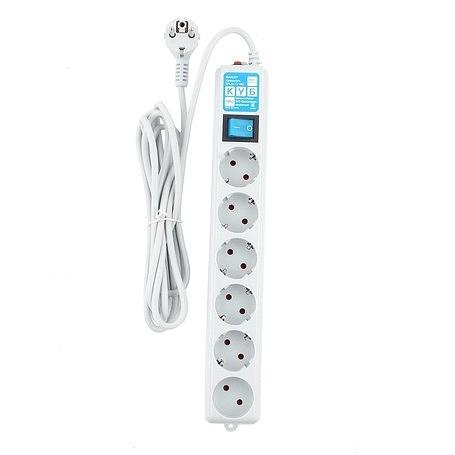 PowerCube PRO Фильтр-удлинитель (SPL(5+1)-16B-P-3M) 3.0 м, LC контур - подавление В/Ч помех, 16А/3,5кВт фото 1