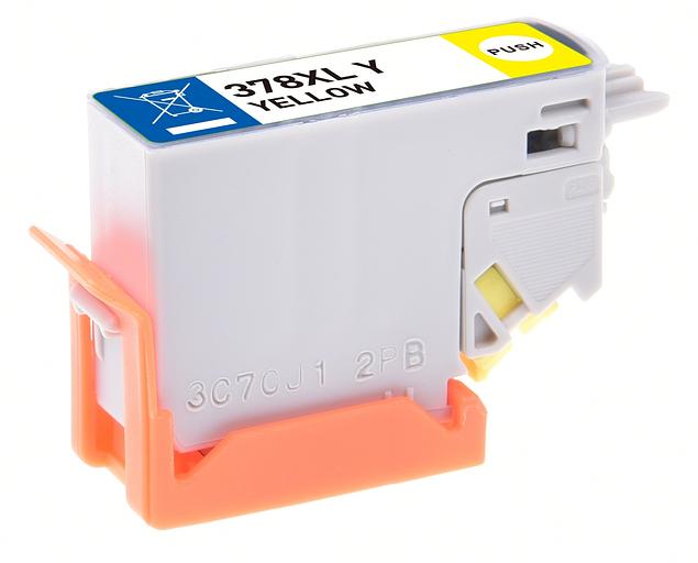 Картридж струйный Cactus CS-EPT3794 378XL желтый для Epson Expression Photo XP-8500/XP-8505/XP-8600 фото 2