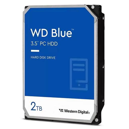 Жесткий диск Western Digital HDD SATA-III 2Tb Blue WD20EARZ, 5400rpm, 64MB buffer (аналог WD20EZRZ), 1 year (WD20EARZ) фото 1
