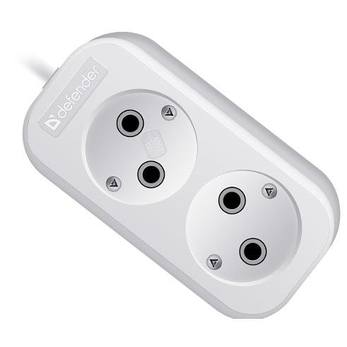 Defender Удлинитель B220 10 А, 5 м [99272], без заземления фото 1