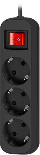 Defender Удлинитель G330 3.0 м, 3 розетки [99334] выключатель, с заземлением фото 1