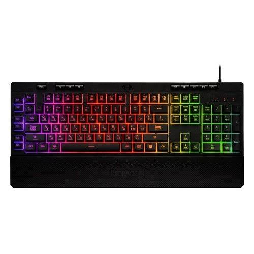 Redragon Клавиатура Shiva RU [77526] {Проводная игровая, RGB, 26 anti-ghost keys } фото 1