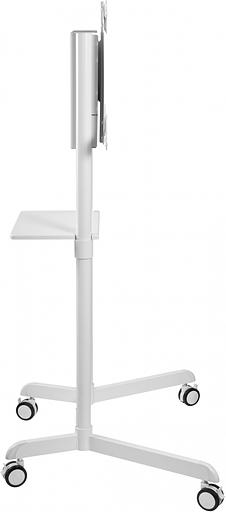 Стойка для телевизора Cactus CS-ST1146WT, 37-70", напольный, мобильный, белый фото 4