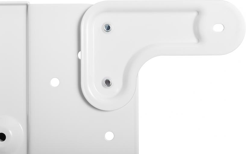 Стойка для телевизора Cactus CS-ST1146WT, 37-70", напольный, мобильный, белый фото 5