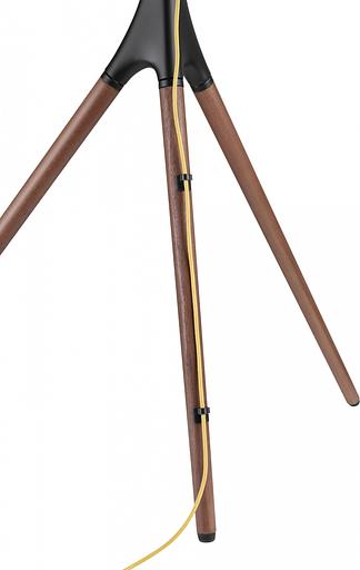 Подставка для телевизора Cactus CS-ST1246BKWN, 45-65", напольный, черный / орех фото 6