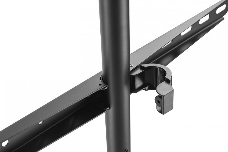 Подставка для телевизора Cactus CS-ST1246BKWN, 45-65", напольный, черный / орех фото 7