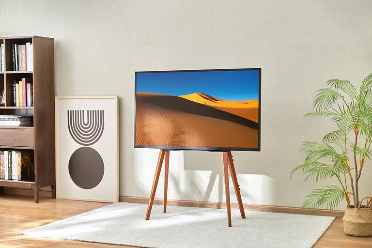 Подставка для телевизора Cactus CS-ST3644BKWN, 43-65", напольный, черный / орех фото 7