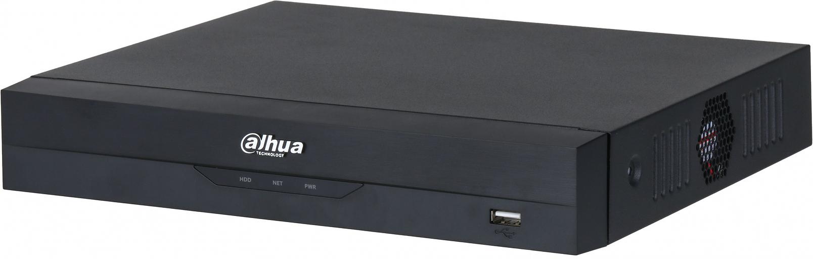 DAHUA DHI-NVR2108HS-8P-I2 8-канальный IP-видеорегистратор с PoE, 4K, H.265+, видеоаналитика, входящий поток до 144Мбит/с, 1 SATA III до 10Тбайт фото 1