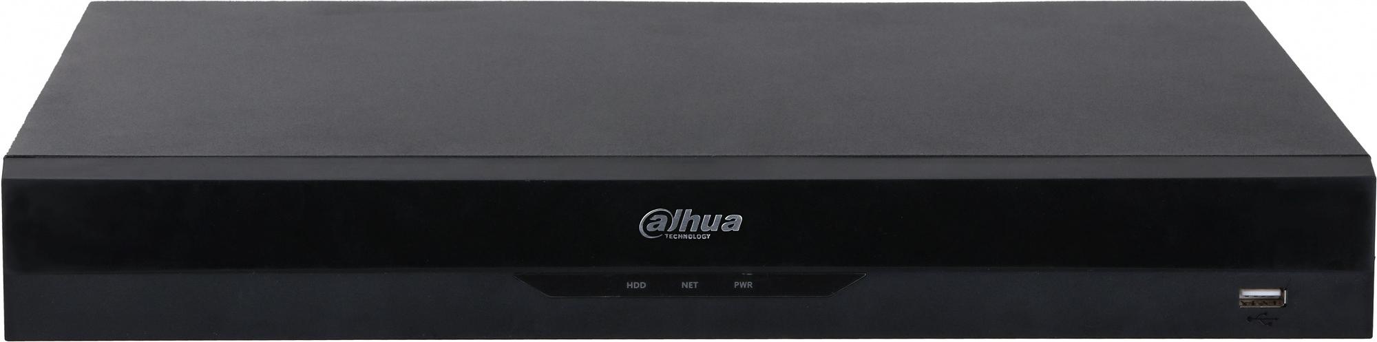 DAHUA DHI-NVR4208-8P-EI 8-канальный IP-видеорегистратор c PoE, 4K, H.265+, видеоаналитика, входящий поток до 256Мбит/с, 2 SATA III до 16Тбайт фото 2