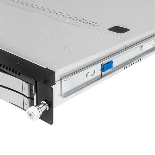 Компьютерный корпус IW-RS110-07 Single 650w Acbel /FAN 4056mm*6/SLIMSAS *10 BP/2.5"/3.5" hot-swap HDD tray (gray color)*10/EAR SET - ear+plastic holder/handle/28"RAIL/power cord*2/I/O shield universal/ Riser Card for 1Uxx-07 series, PCIe Gen 3 x 16, left фото 5