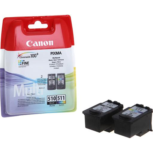 Набор картриджей Canon PG-510/CL-511 Multi Pack (2970B010) фото 2
