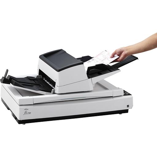 Fi-7700 Документ сканер А3, двухсторонний, 100 стр/мин, cо встроенным планшетом, автопод. 300 листов, USB 3.0 Fujitsu fi-7700 (PA03740-B001) фото 7
