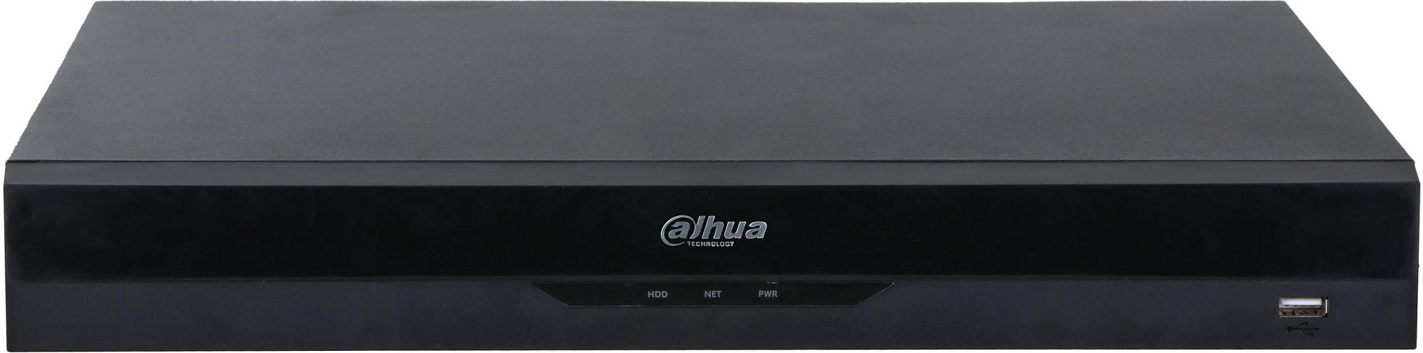 DAHUA DHI-NVR5216-8P-EI 16-канальный IP-видеорегистратор c PoE, 4K, H.265+, видеоаналитика, входящий поток до 384Мбит/с, 2 SATA III до 16Тбайт фото 2